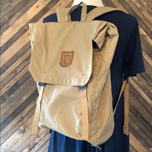 Fjallraven Tan Foldsack no.1 Backpack